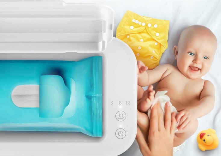 Easy touch control, no water needed