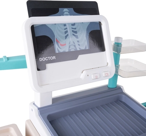 Panneau ECG/Radiographie réaliste avec effets lumineux et sonores