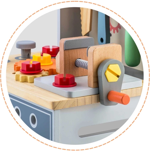 Véritable expérience avec étau et vissage