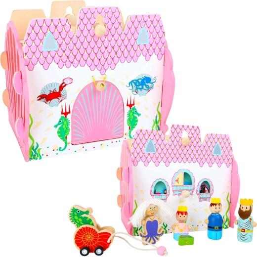 Small Foot Underwater Castle with Wooden Figures