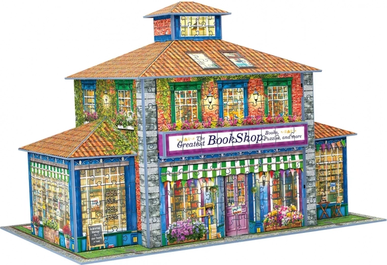 Eurographics puzzle 3D Librairie 1389 pièces