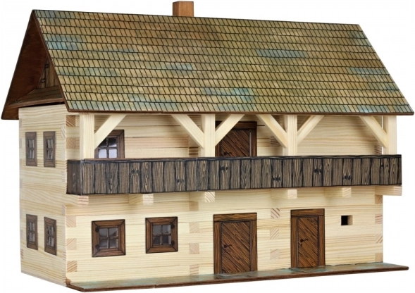 Wooden Construction Kit Walachia Fojtství 1:32