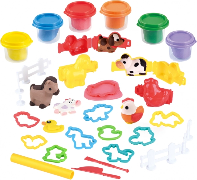 Set Pâte à modeler Ferme
