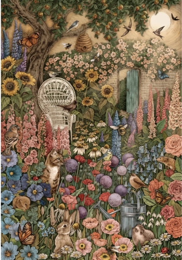 Puzzel The Art File: Zomersluier 1000 stukjes