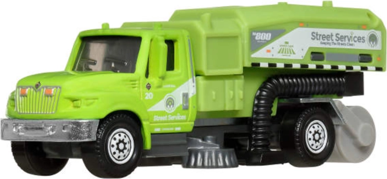 Matchbox Working Rigs International Workstar cleaning truck