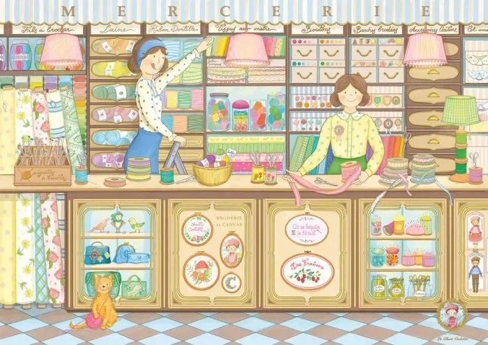 puzzel magnolia galanterie 1000 stukjes