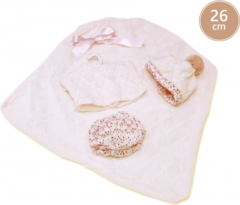 Tenue pour poupée Bébé Nouveau-Né 26 cm