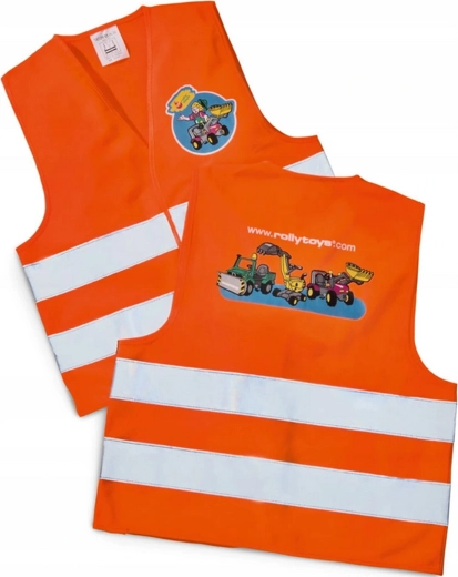 Free reflective vest for greater visibility