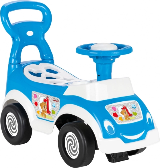 Porteur voiture pour les tout-petits 2-en-1 – Bleu