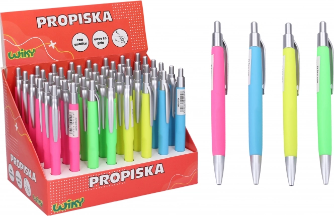 Ballpoint pens in assorted colors, 48 pcs