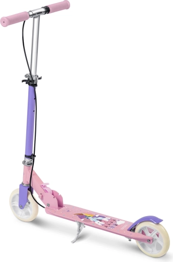 Lightweight, foldable, with adjustable handlebars