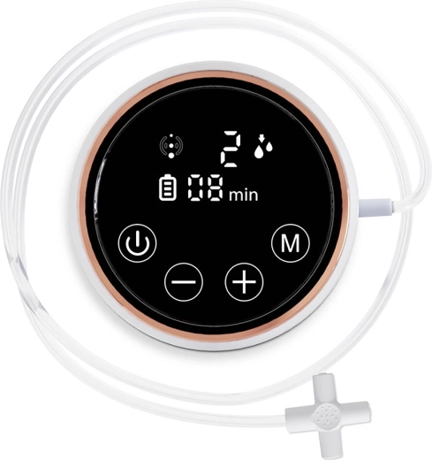 Clear display with timer and easy controls