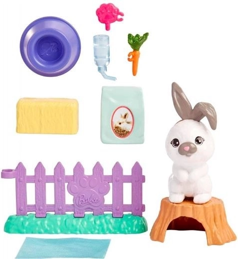 Mini lapin et accessoires Barbie