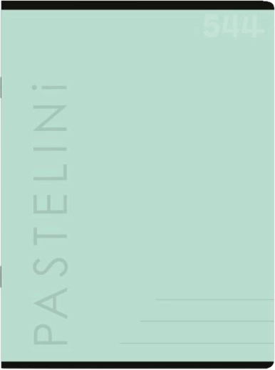 Cahier PASTELINI A5 vert ligné 40 feuilles