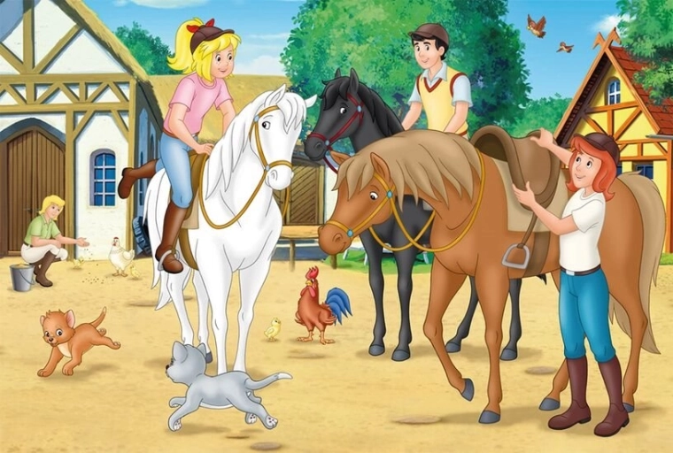 Balade et entraînement avec les héroïnes préférées