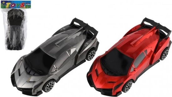 Racing car with flywheel 22 cm