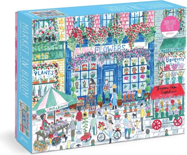 Puzzel Bloemenmarkt 2000 stukjes