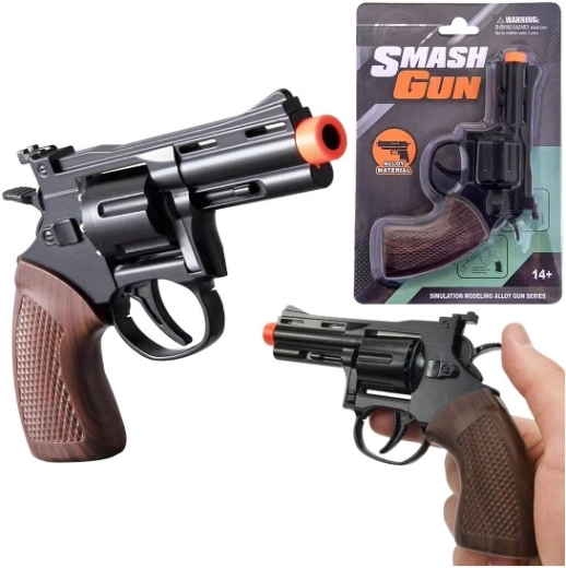 Metal cap revolver Smash Gun – toy for little sheriffs