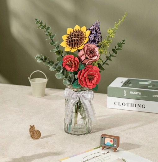 Uit te breiden boeket met meerdere modellen