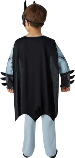 Mask and cape for an authentic transformation