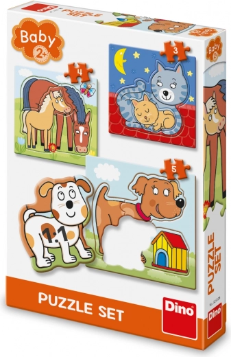 Dino Puzzle animaux pour enfants dès 2 ans