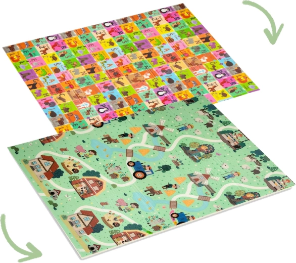 Dubbelzijdig design: leren en spelen