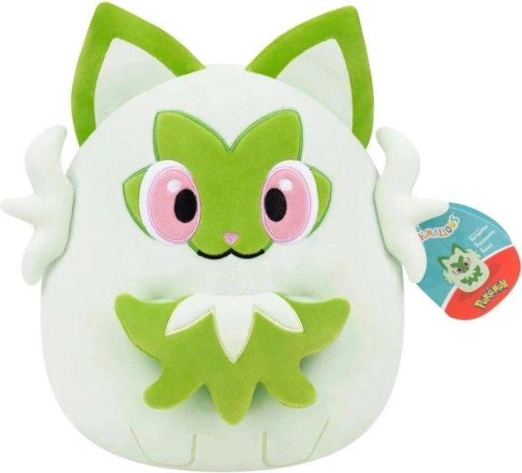 Squishmallows Pokémon Sprigatito Plush Pillow 25 cm