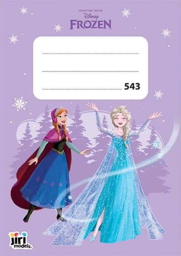 Schoolschrift A5 Frozen 543