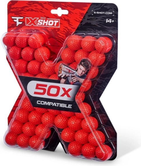 X-Shot FaZe replacement foam balls 50 pcs