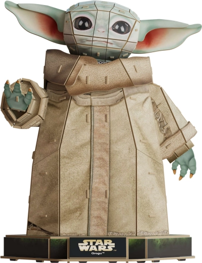 Modèle 3D détaillé avec socle