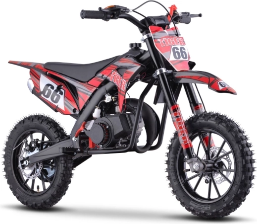 Benzine minibike 49 cc TIGER – rood