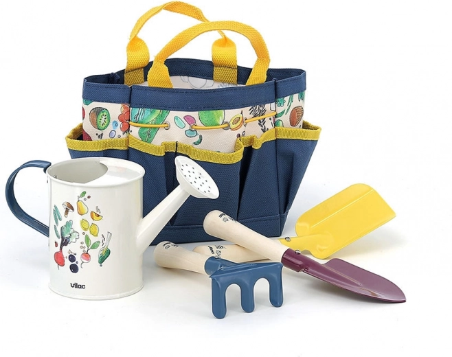 Ensemble de jardin avec outils et arrosoir pour enfants Vilac
