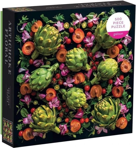 galison puzzel artisjokbloemen 500 stukjes