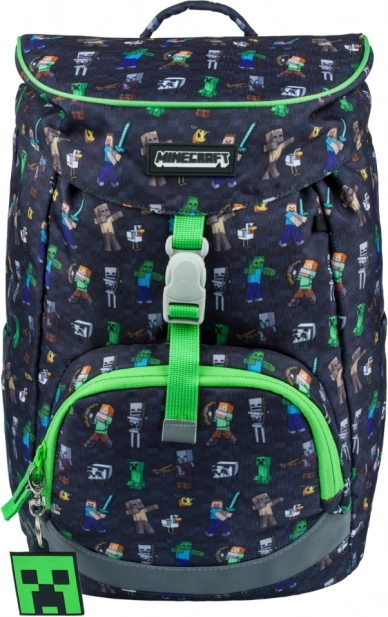 BAAGL Airy School Backpack Minecraft