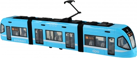 Modern Tram Ostrava Blue 47 cm
