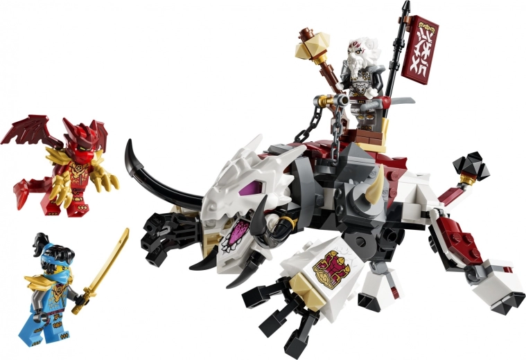 Articulated Grimtak beast for action play