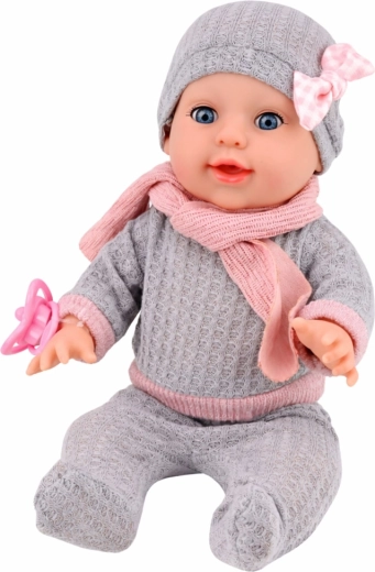 Adorable outfit in pastel tones