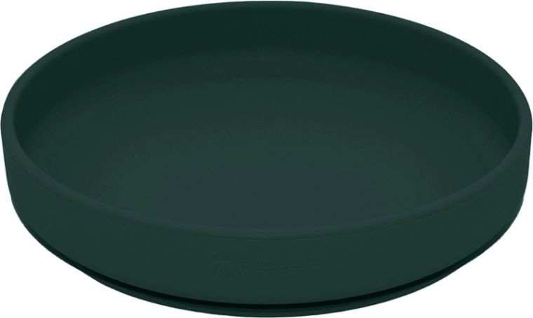 Assiette avec ventouse et bord haut