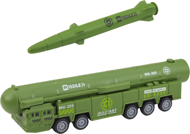 Rocket launcher with realistic firing