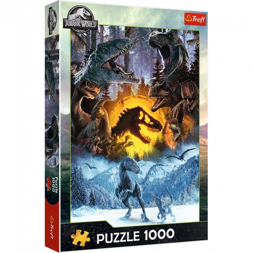 Puzzel 1000 stukjes – In de wereld van Jurassic Park
