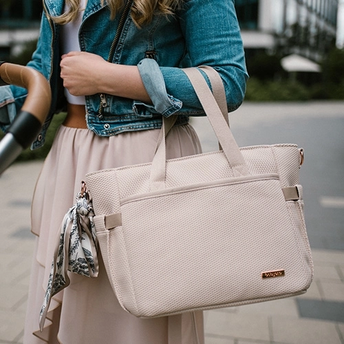 Comfortable carrying and stroller attachment