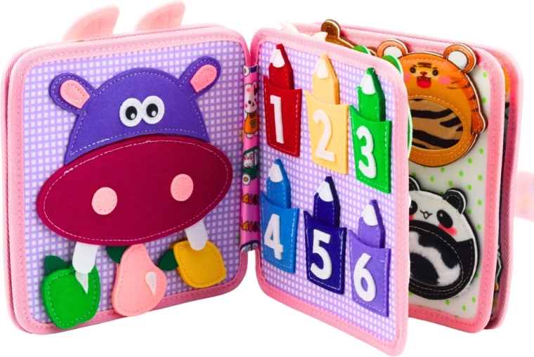 Learning colors, shapes, and animals