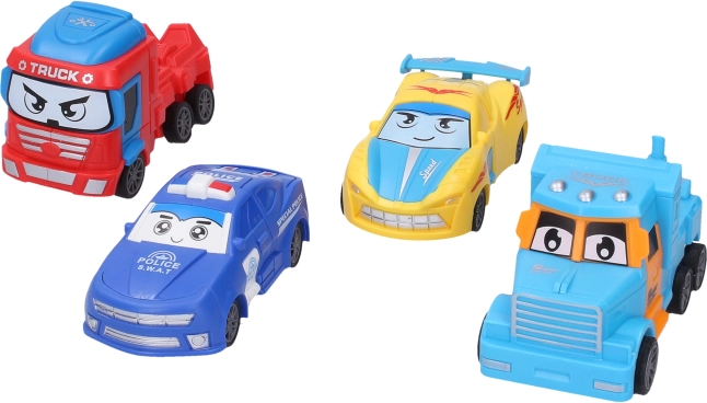 Friction-Powered Robot Car 11 cm (4 variants)