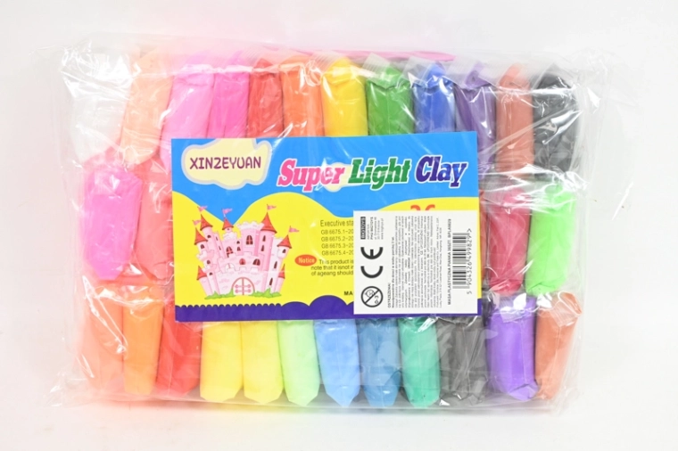 Foam modeling clay (pianka) 36 pcs