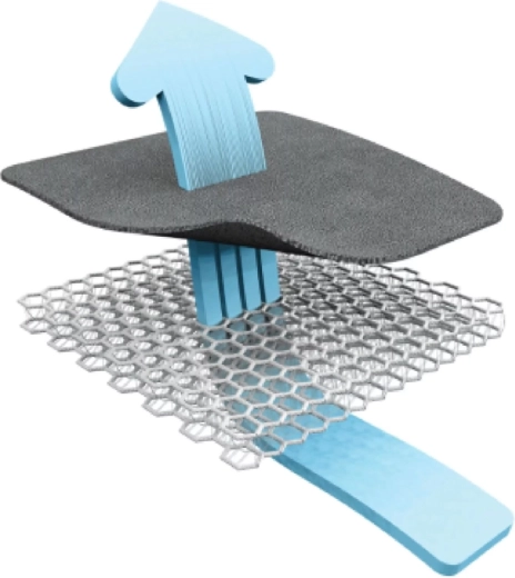 Maximum ventilation thanks to 3D structure