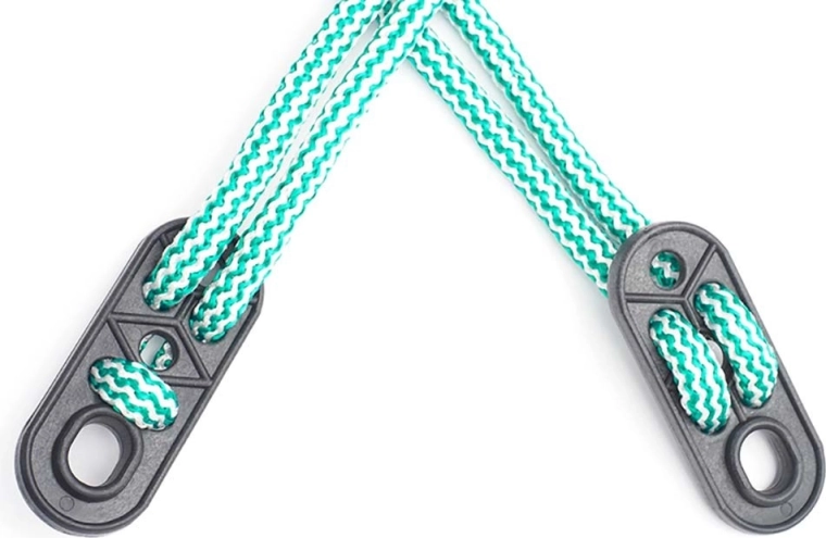 Adjustable ropes with safety regulation