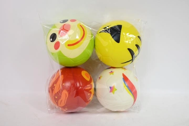 Zachte ballen 13 cm – set van 4 stuks
