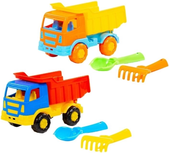 Auto Salute Sand Set with Shovel and Rake