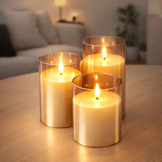 Warm, cozy light without risk