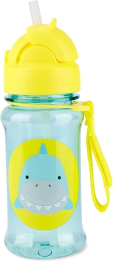 Skip Hop Zoo bouteille en Tritan avec paille 355 ml requin